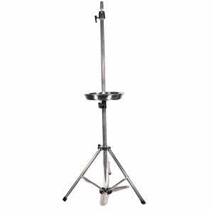 Collapsible Stainless-Steel Mannequin Tripod with Tray & Foot Paddle