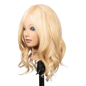Mia – 100% Human Hair Mannequin Head | Brown / Blonde