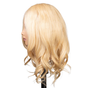 Mia – 100% Human Hair Mannequin Head | Brown / Blonde