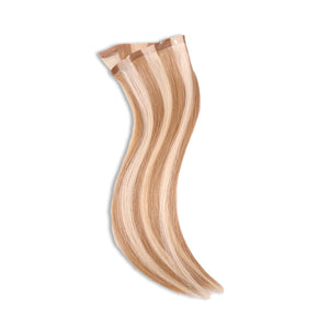 Clip-in 100% Human Hair Extensions: 18" - 20" (Remy)