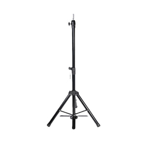 Collapsible Black Color Metal Tripod with Foot Paddle