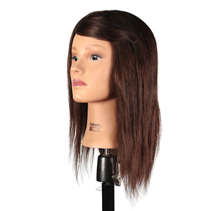 Emma-100% European Human Hair Mannequin Virgin Color Hair