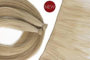 Invisi-Tab Hand-Tied Weft Extensions: Fine Quality Remy Hair 18 inches HairArt Int'l Inc.