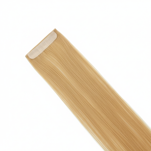 Invisi-Tab Tape-In Topper Hair Extensions: Fine Quality Remy Hair 20-22 inches