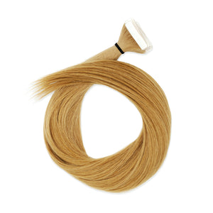 Invisi-Tab Tape-In Topper Hair Extensions: Fine Quality Remy Hair 20-22 inches