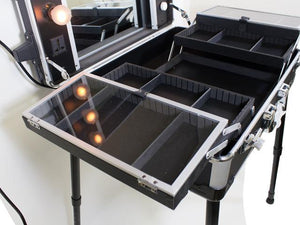 Make-Up Lighted Vanity Case HairArt Int'l Inc.