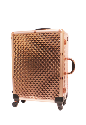 Make-Up Lighted Vanity Case - Rose Gold HairArt Int'l Inc.