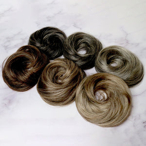 Hairart Hair Wrap 8" - Elegant Gray Shades