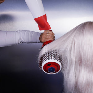 Boar & Nylon Bristle w/ Magnetic Therapy Handle, 6 Sizes Available