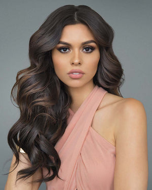 Clip-in 100% Human Hair Extensions: 16" - 18"