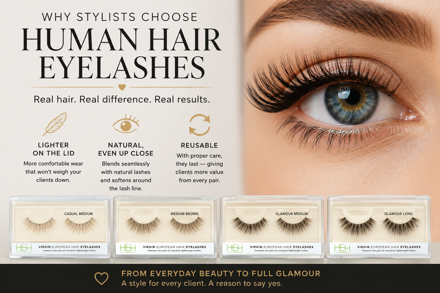 Why Human Hair Lashes Are Worth the Upsell