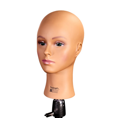 Light Tan Skin Bald Emma Training Head