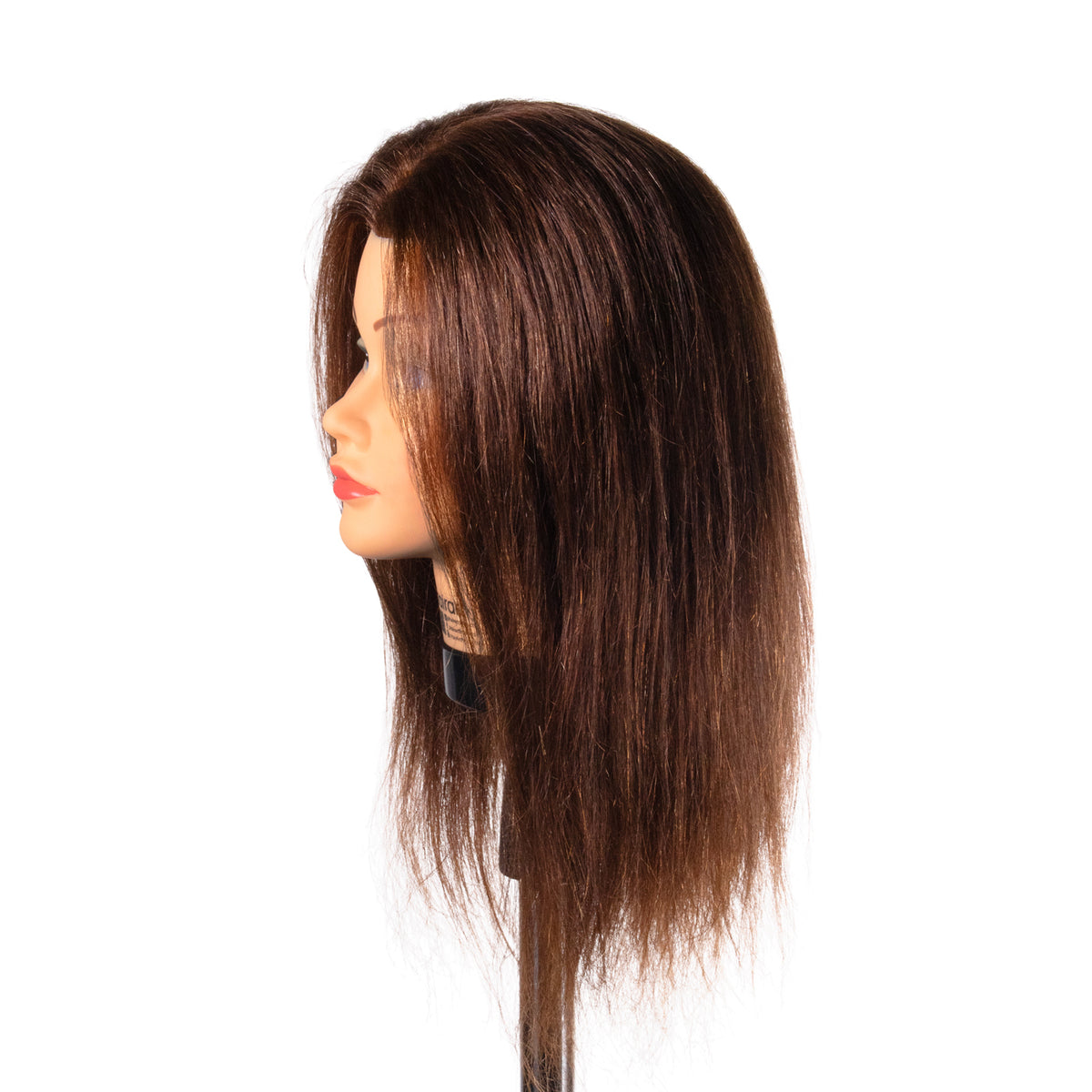 Batty 100% Human Hair Mannequin for Cutting, Styling and Coloring
