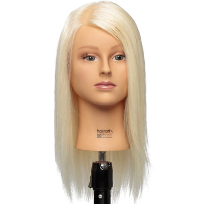 EXQUISITE LOOKS 100% Mannequin Head Human Hair with Stand, Hairdressers'  Practice Training Manikin Head and Cosmotology Doll Head for Hairstyling  and Braid - #1 Natural Black : Buy Online at Best Price
