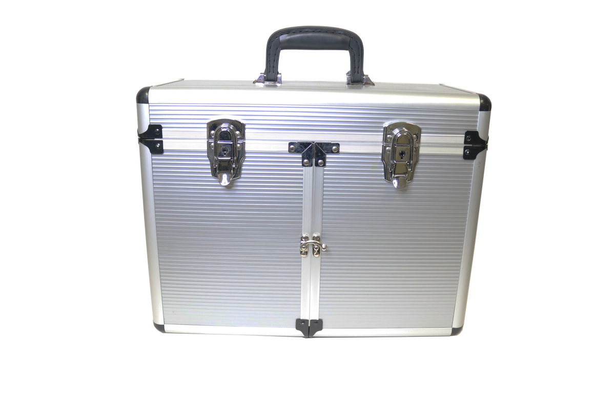Sturdy Aluminum Beauty Case with Keys
