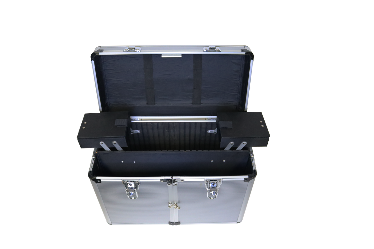 Sturdy Aluminum Beauty Case with Keys
