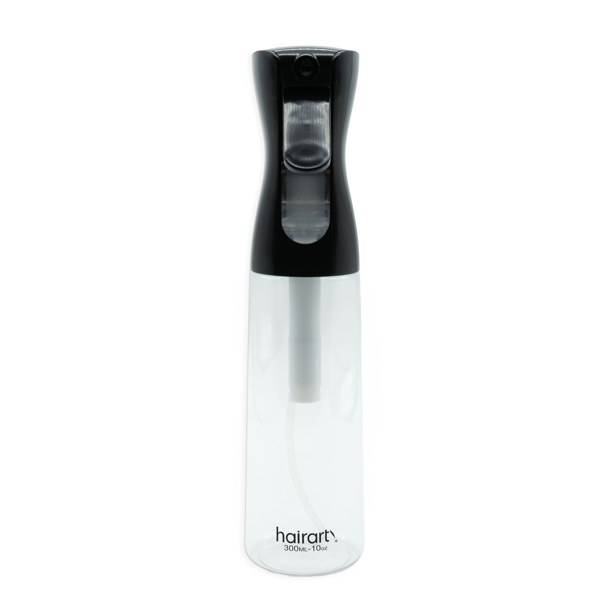 Clear Spray Bottle - Black Sprayer (10 oz)