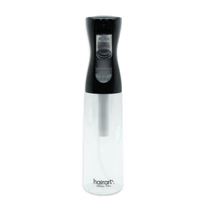 Clear Spray Bottle - Black Sprayer (10 oz)