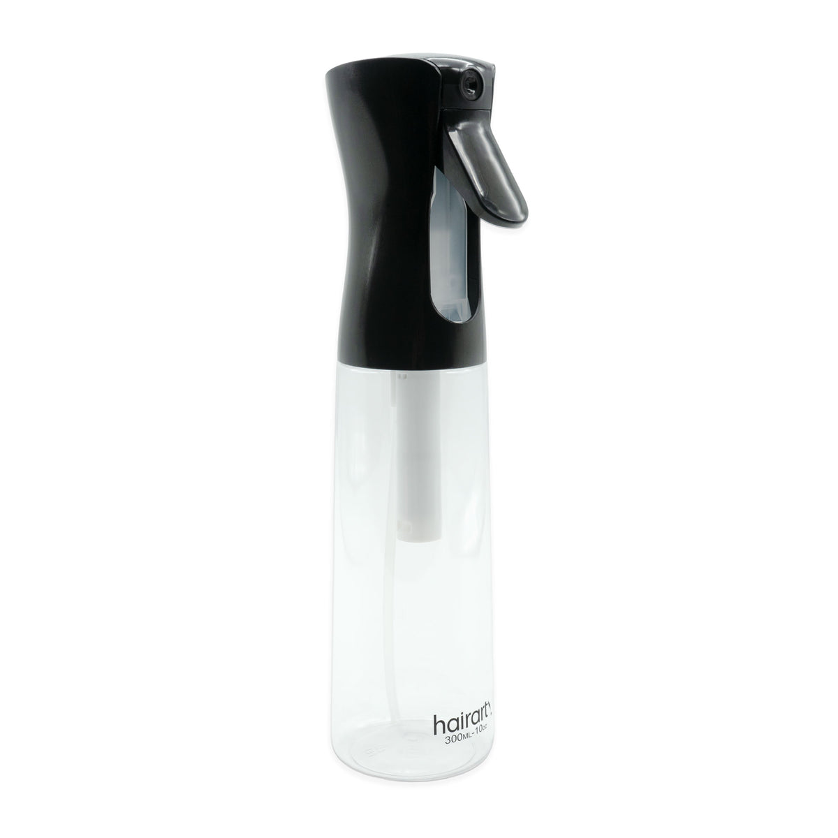 Clear Spray Bottle - Black Sprayer (10 oz)