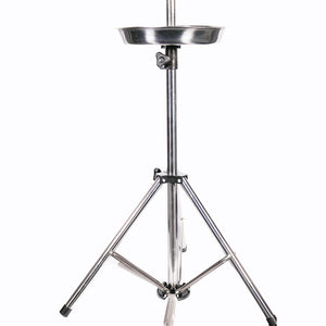 Collapsible Stainless-Steel Mannequin Tripod with Tray & Foot Paddle