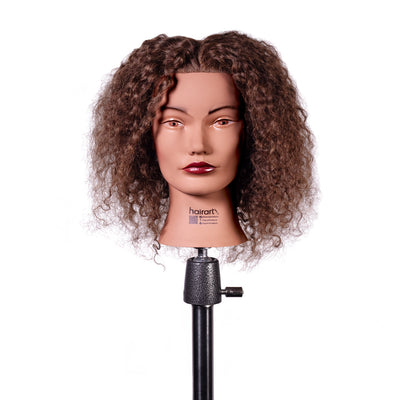 Destiny 12-15" Afro Wavy Human Hair Mannequin