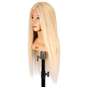 Blonde Ava Updo & Bridal Training Mannequin [100% Human Hair]