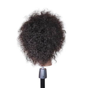 Aliyah [Textured Hair Mannequin] 100% Human Hair Practice Doll head