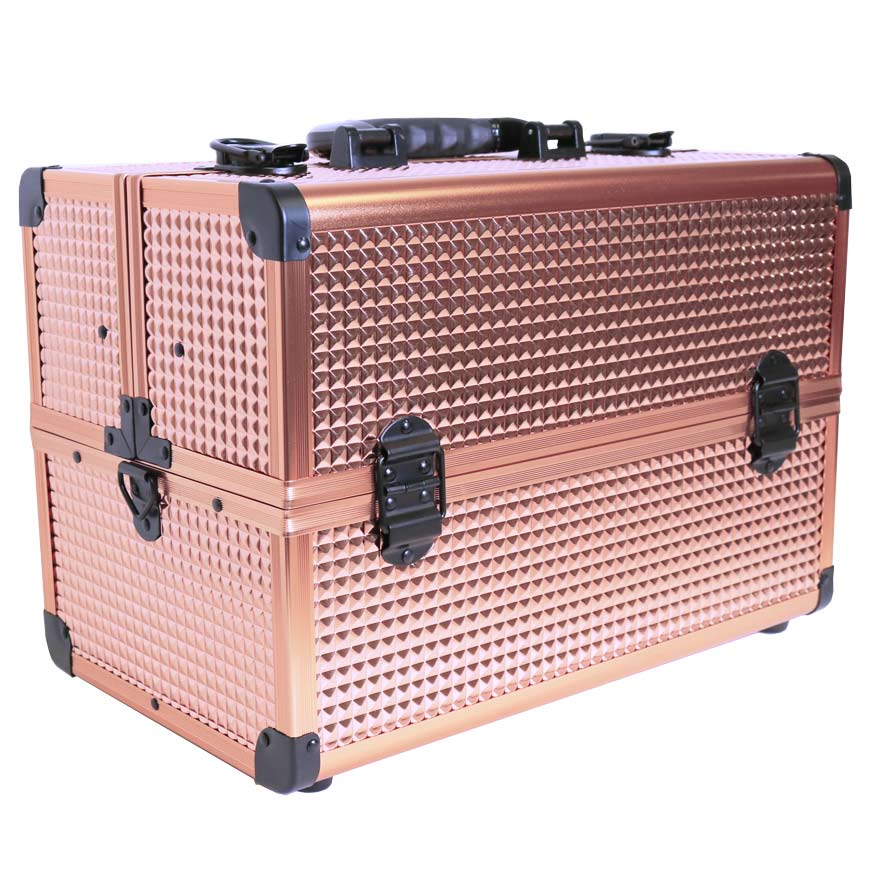 Aluminum Beauty Storage Case (Rose Gold) HairArt Int'l