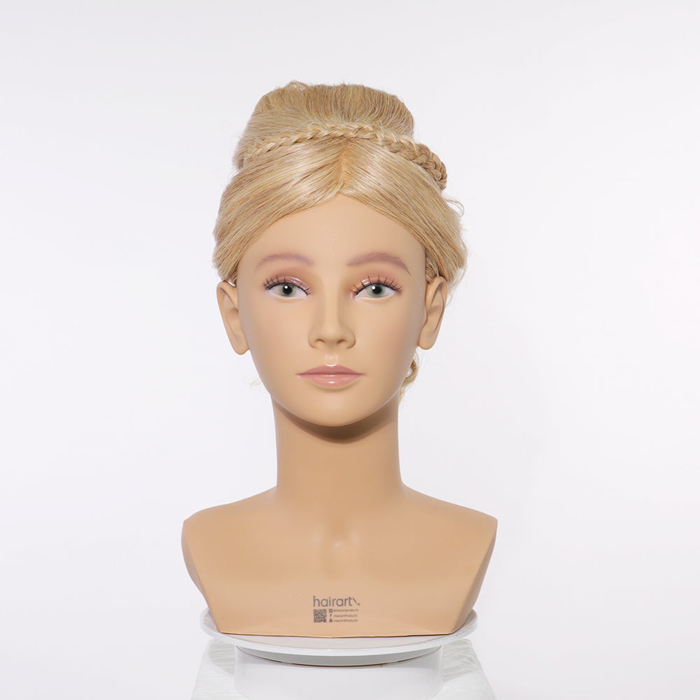 Blonde Ava Updo & Bridal Training Mannequin [100% Human Hair]