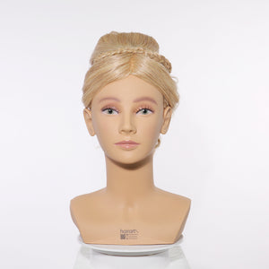 Blonde Ava Updo & Bridal Training Mannequin [100% Human Hair]