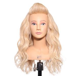 Blonde Ava Updo & Bridal Training Mannequin [100% Human Hair]