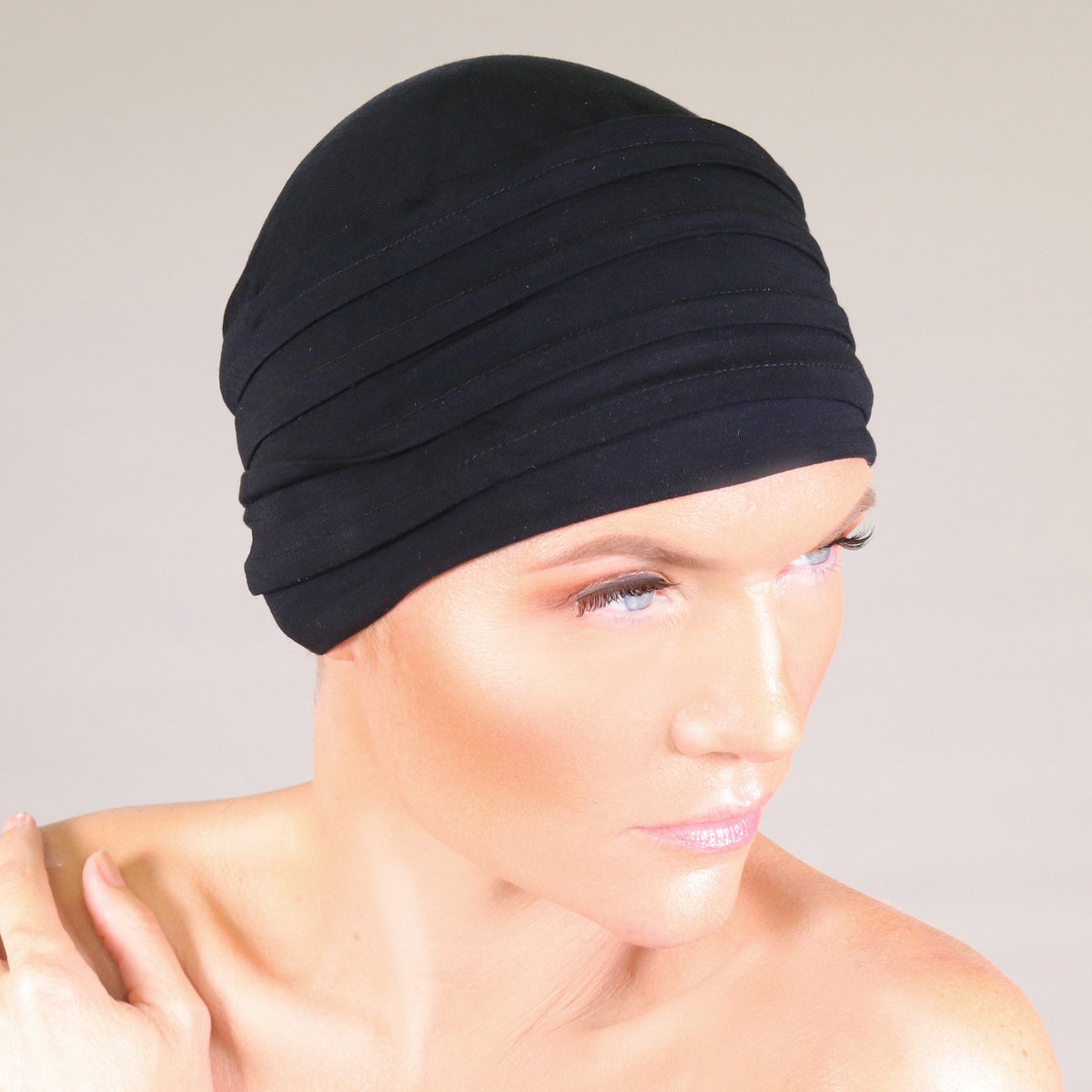Bamboo Turban - Black HairArt Int'l Inc.