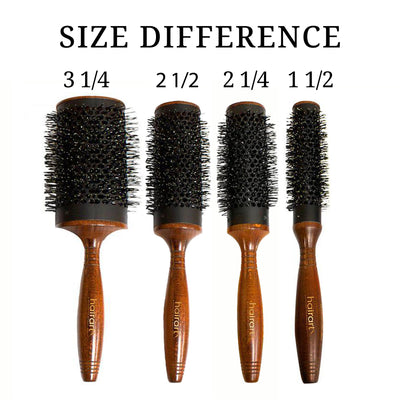 100% Beech Wood Handle Hair Brush