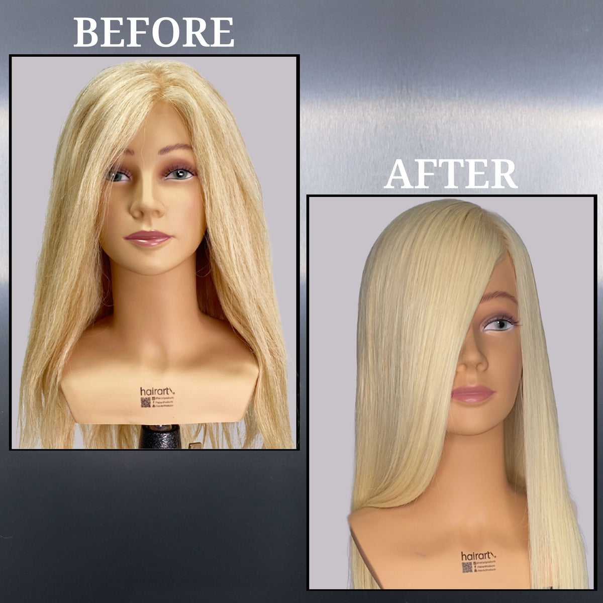 H3000 Hairstyling Set - Flat Iron & Heat Brush