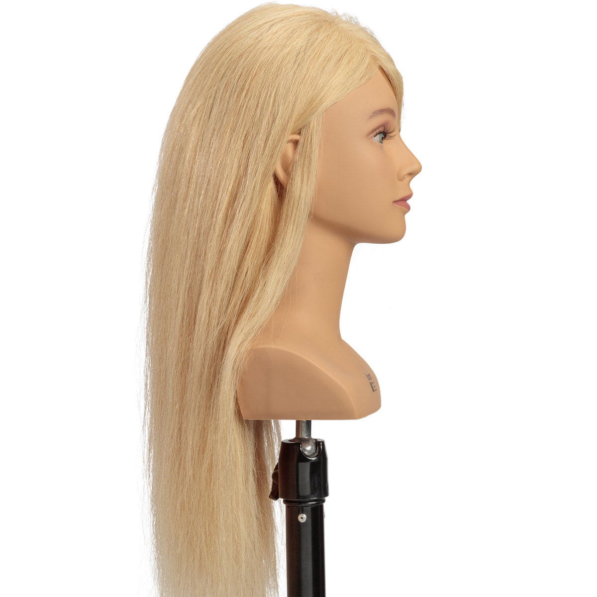 Bella Mannequin 100% human hair styling, 24 inch long hair - HairArt Int'l  Inc.