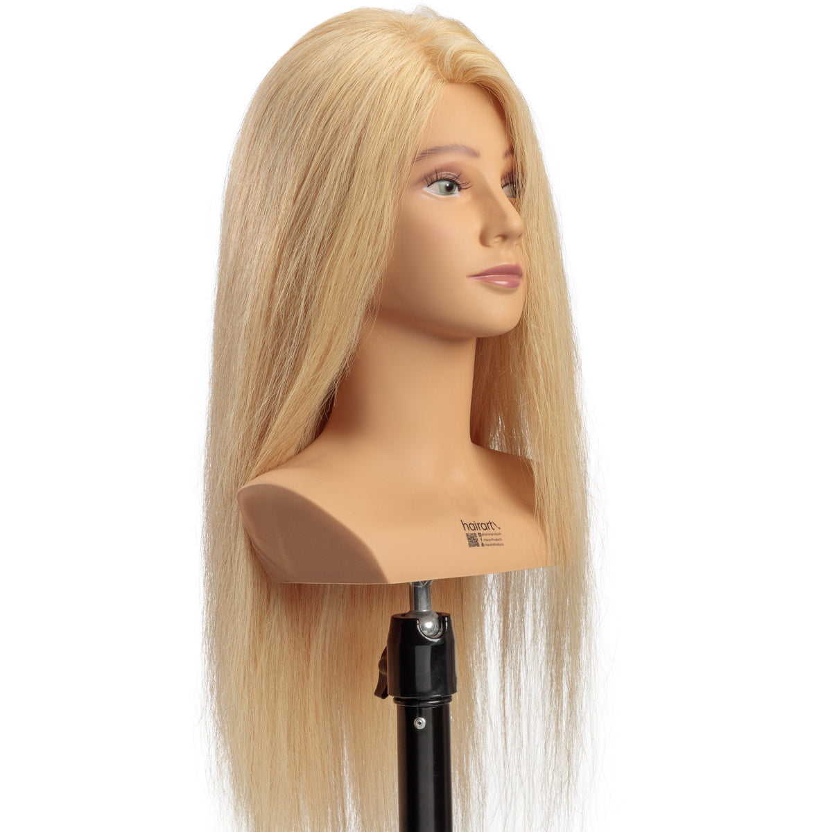 Blonde Ava Updo & Bridal Training Mannequin [100% Human Hair] HairArt Int'l Inc.