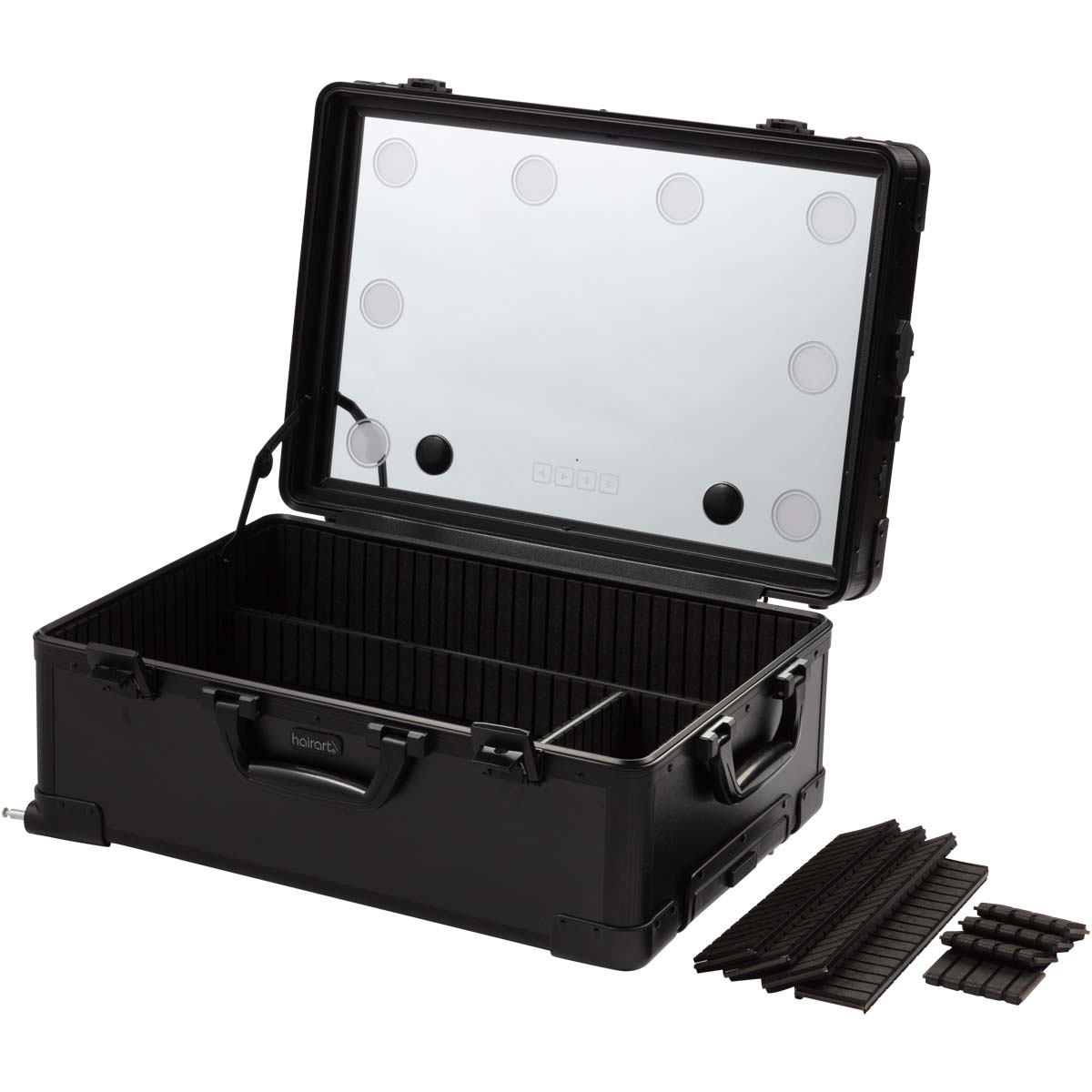 Bluetooth Enabled Travelling Styling Content Creation Station with Phone Holder + Lock HairArt Int'l Inc.