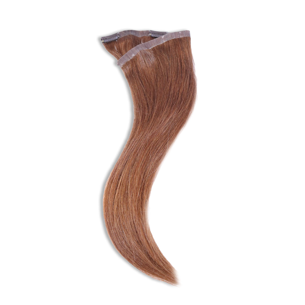 Fall extensions Instant Clip-in: 100% European Human Hair 18"