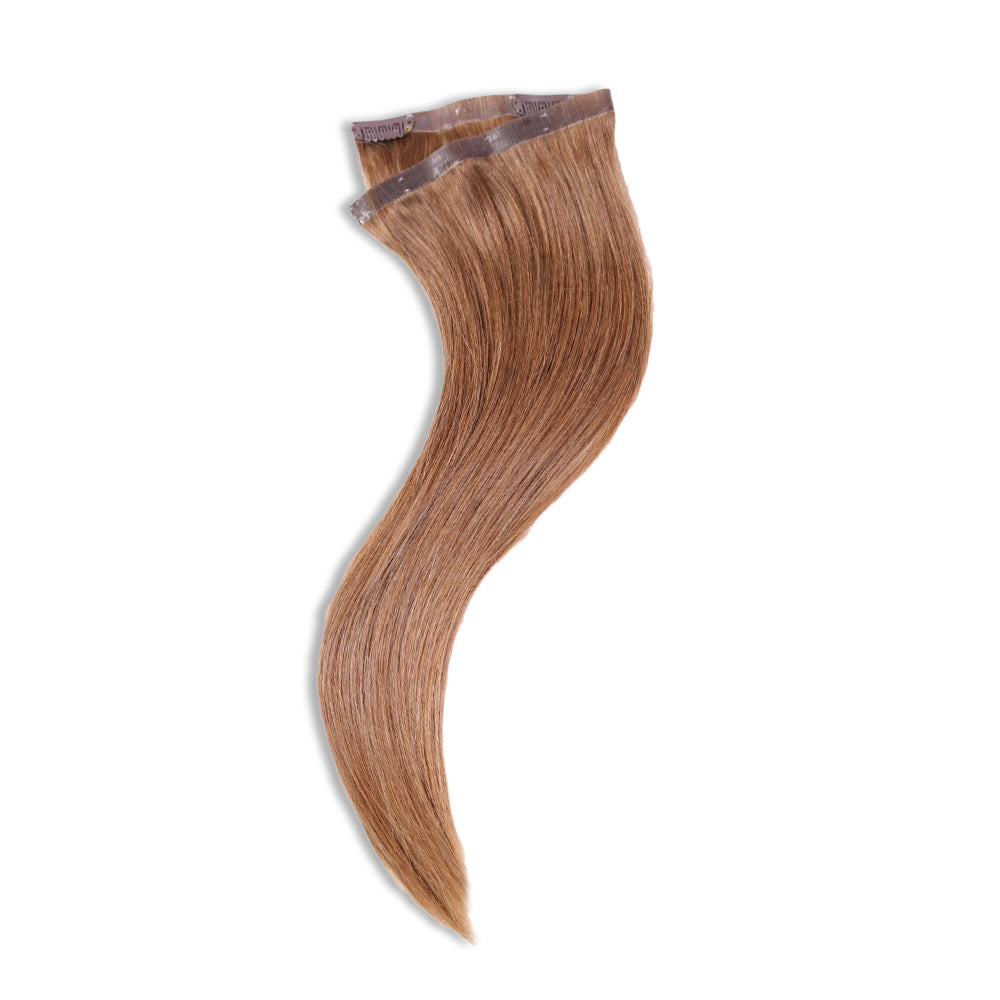Clip-in 100% Human Hair Extensions: 16" - 18"