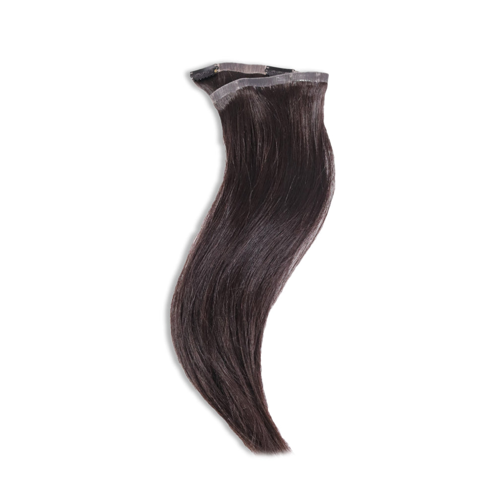 Fall extensions Instant Clip-in: 100% European Human Hair 18"