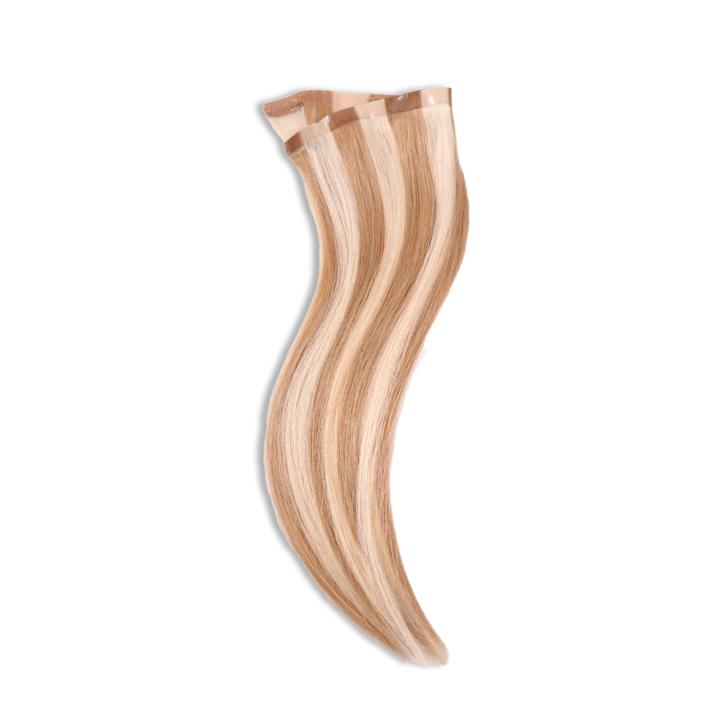 Clip-in 100% Human Hair Extensions: 16" - 18"