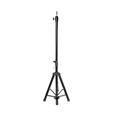 Collapsible Black Color Metal Tripod with Foot Paddle