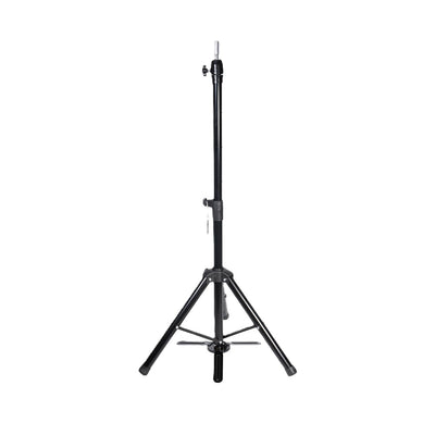 Collapsible Black Color Metal Tripod with Foot Paddle