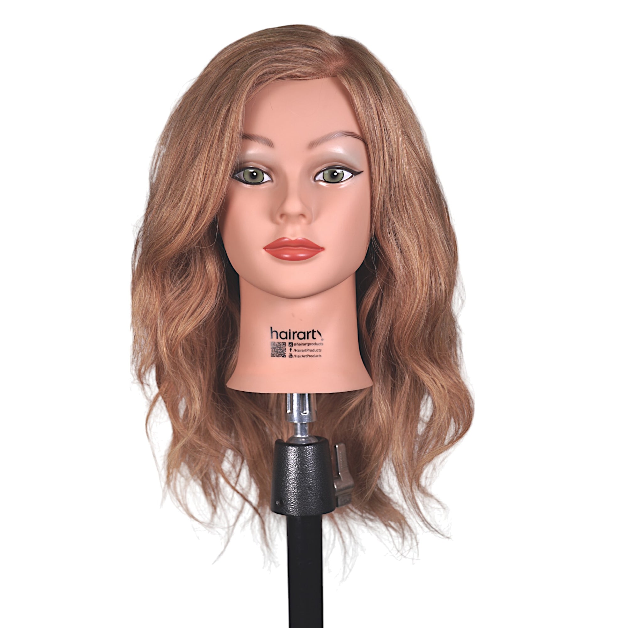 Brooke [100% Human Hair Mannequin] Long Hair Training Head
