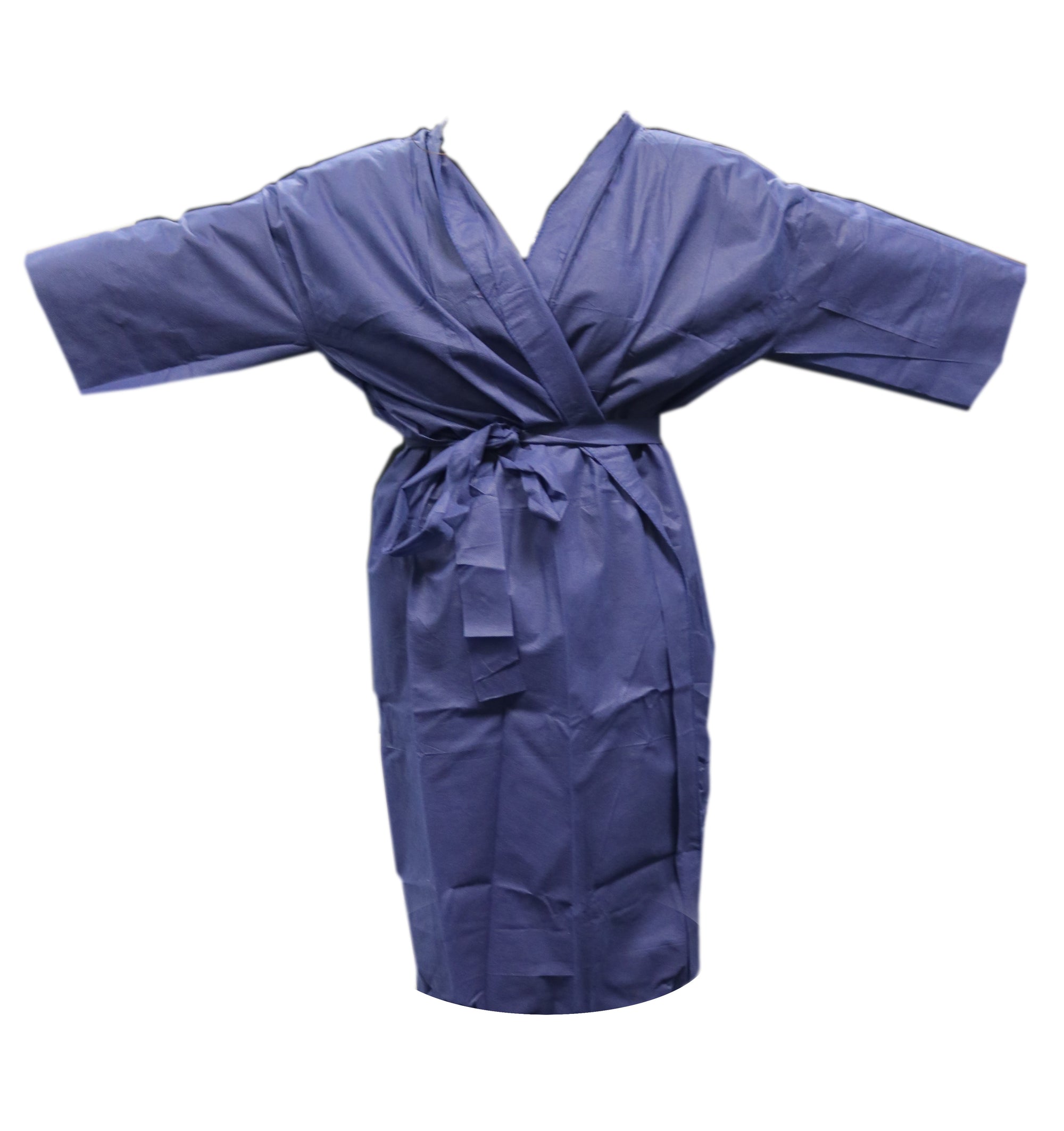 Disposable Wrap Around Gown (Dark Blue) HairArt Int'l Inc.
