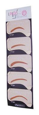 Eyebrow Stencil Kit HairArt Int'l Inc.