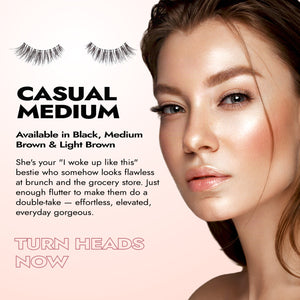 Casual Medium - Luxury Human Hair EyeLashes