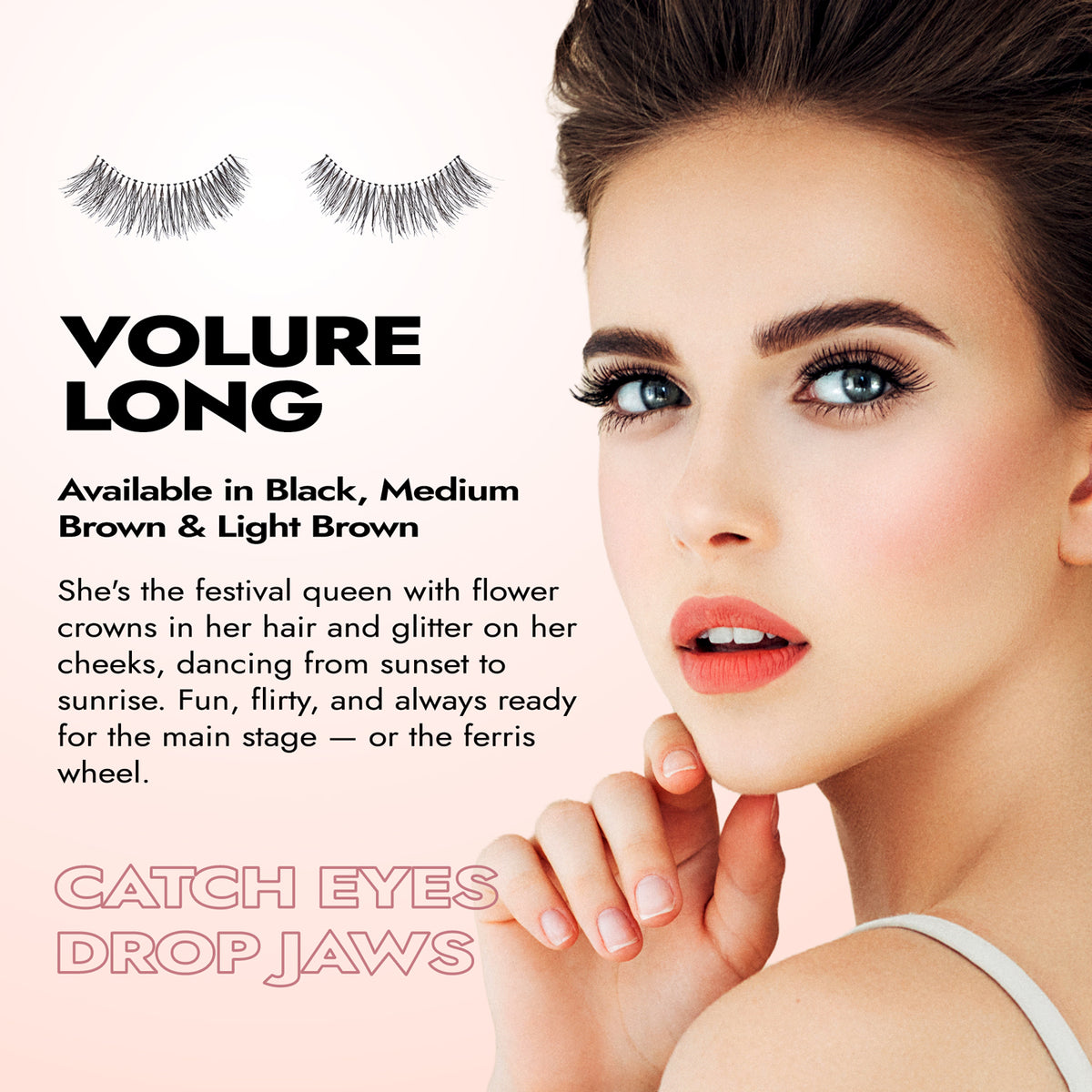 HEH Volure Long - Luxury Human Hair EyeLashes