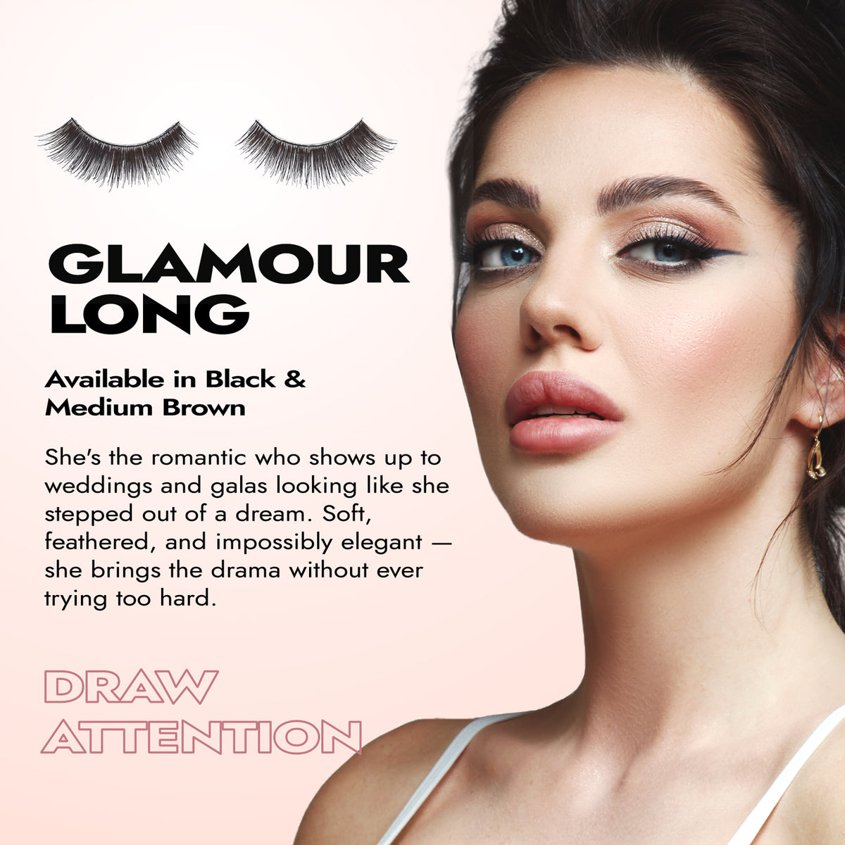 Glamour Long - Luxury Human Hair EyeLashes
