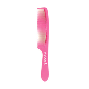 8" Long Ionic Ceramic Carbon Comb Out | H3000 Black/Gray/Pink